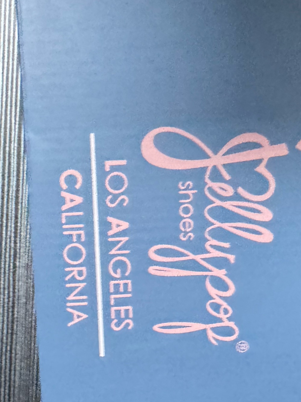 Jellypop Blue Box with Pink Logo
